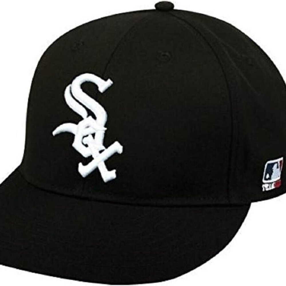 MLB Chicago White Sox Baseball Home Cap - Youth Adjustable - Picture 1 of 1